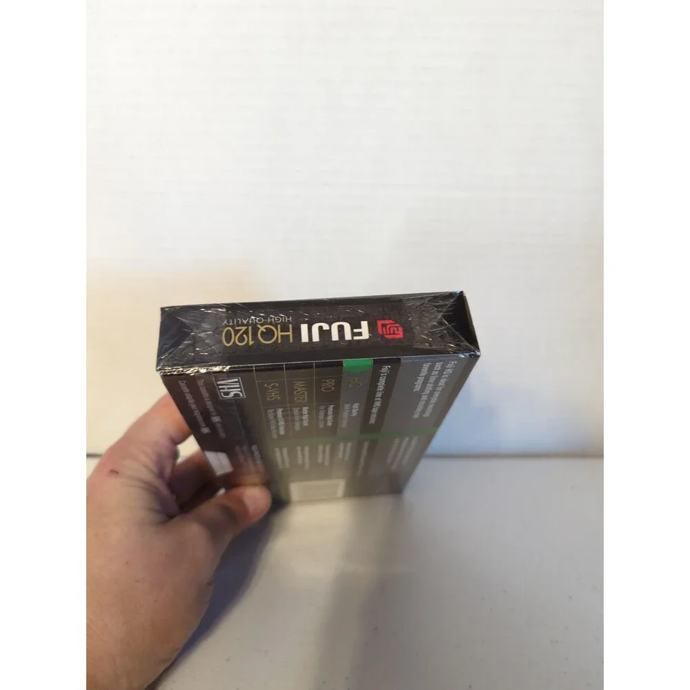Fujifilm HQ T-120 Blank VHS Tape